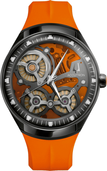 ACCUTRON DNA Casino Orange 28A205 Limited Edition 100pcs