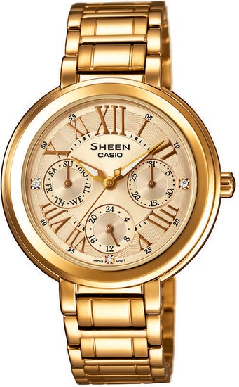 CASIO SHEEN SHE 3034GD-9A