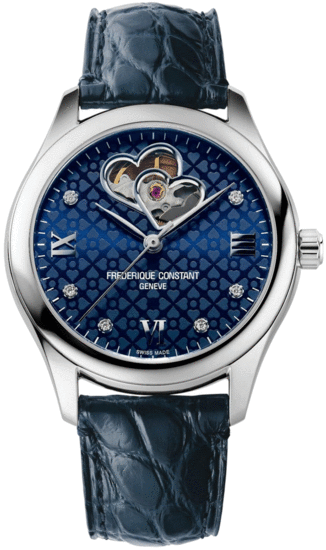 FREDERIQUE CONSTANT Ladies Automatic Double Heart Beat FC-310NDHB3B6