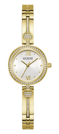 Guess Ladies Gold Tone Analog Watch GW0655L2