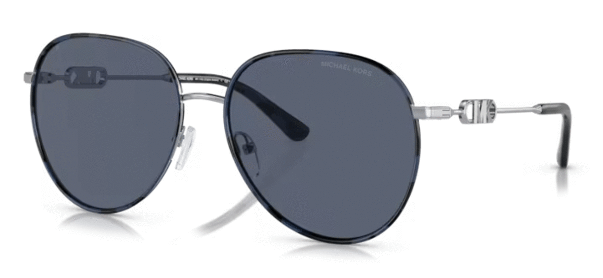 Michael Kors Empire Aviator Sunglasses MK1128J 10158S