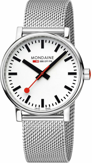 MONDAINE evo2 Stainless steel 40 mm MSE.40110.SM