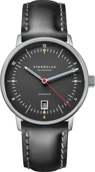 STERNGLAS Naos Pro Automatic Leather Bridle Black S02-NP11-BR02