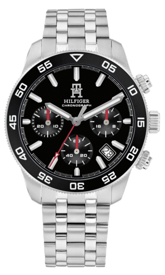 Tommy Hilfiger Black Dial Chronograph Watch 1792156