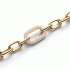 Daniel Wellington Crystal Link Necklace Gold DW00400589